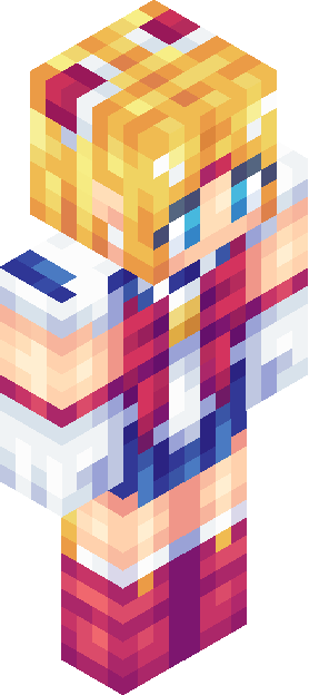 Minecraft skin tagged blonde rank #22