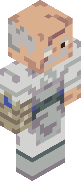 Minecraft skin tagged elderly rank #22