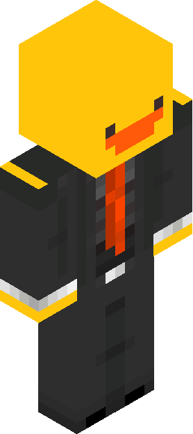 Minecraft skin tagged orange rank #4