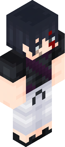 Minecraft skin tagged bangs rank #32