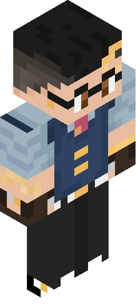 Minecraft skin tagged nerd rank #2