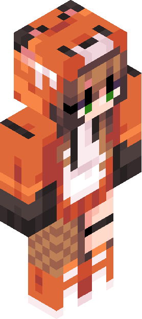 Minecraft skin tagged fox rank #17