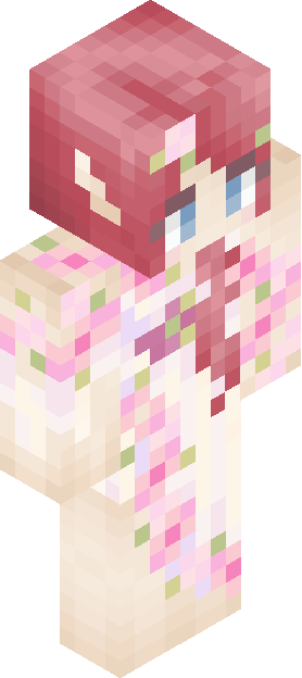 Minecraft skin tagged floral rank #10