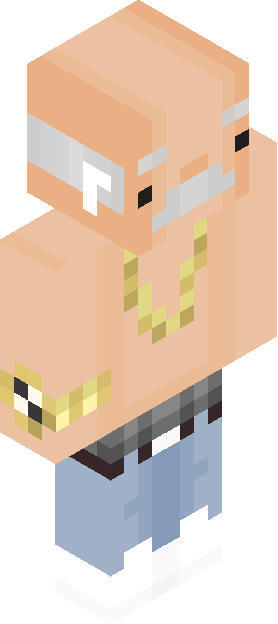 Minecraft skin tagged mustache rank #47