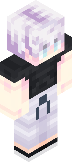 Minecraft skin tagged lavender rank #17