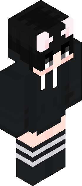 Minecraft skin tagged egirl rank #6
