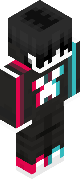 Minecraft skin tagged black rank #35