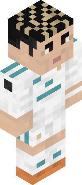 Minecraft skin tagged teal rank #47