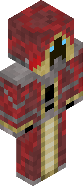 Minecraft skin tagged ironman rank #17