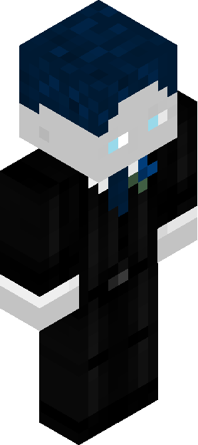 Minecraft skin tagged bluehair rank #17