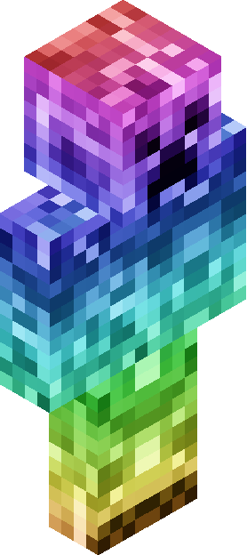Minecraft skin tagged ombre rank #18