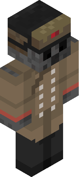 Minecraft skin tagged gasmask rank #1