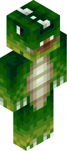Minecraft skin tagged lizard rank #4