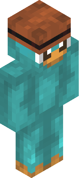 Minecraft skin tagged teal rank #17
