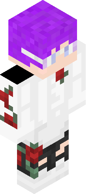 Minecraft skin tagged white rank #7