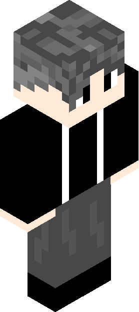 Minecraft skin tagged grayscale rank #25