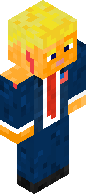 Minecraft skin tagged president rank #11