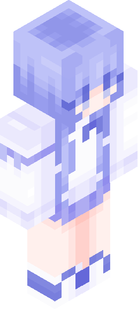 Minecraft skin tagged bluehair rank #35