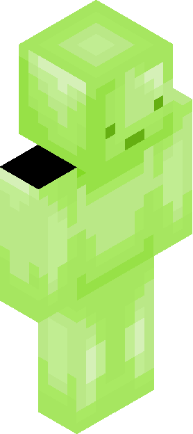Minecraft skin tagged green rank #43
