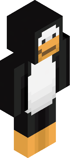 Minecraft skin tagged penguin rank #25