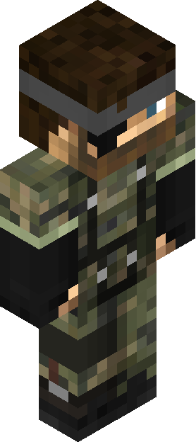 Minecraft skin tagged army rank #19