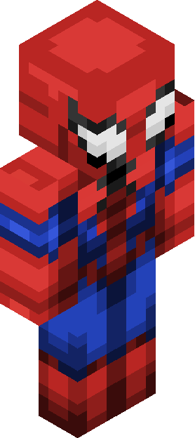 Minecraft skin tagged spiderman rank #46