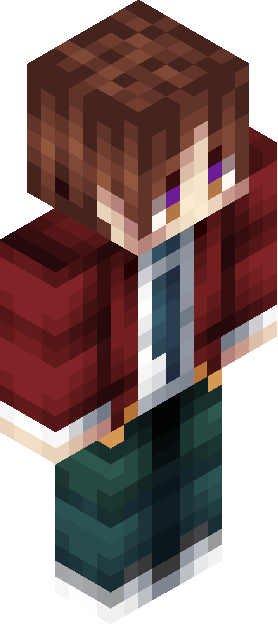 Minecraft skin tagged brunette rank #27