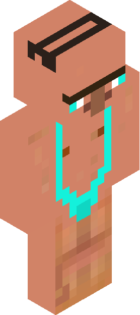 Minecraft skin tagged unibrow rank #5
