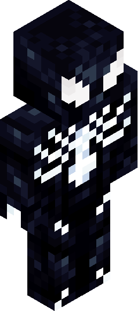Minecraft skin tagged symbiote rank #29