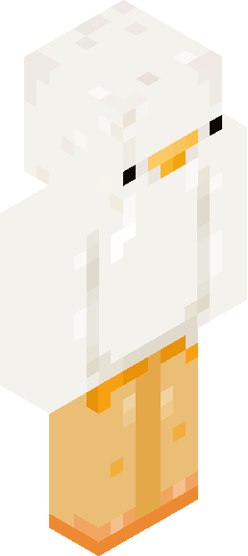Minecraft skin tagged bird rank #48