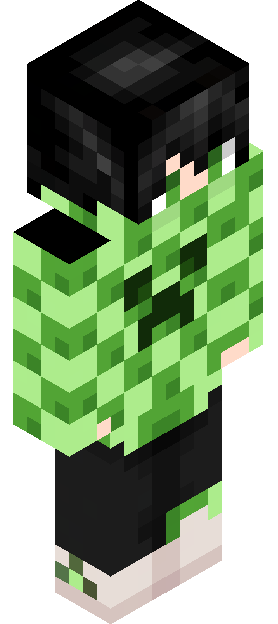 CreeperTrue skin render