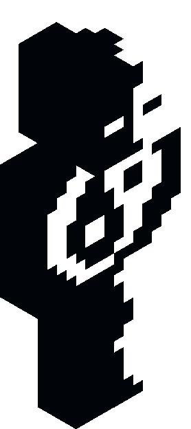 Minecraft skin tagged blackandwhite rank #8