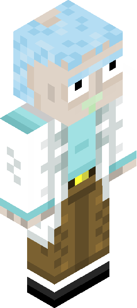 Minecraft skin tagged bluehair rank #23