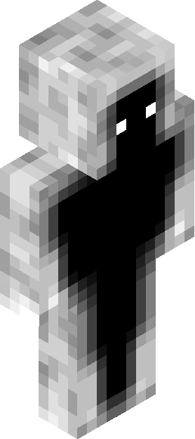 Minecraft skin tagged grayscale rank #38