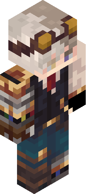Minecraft skin tagged horns rank #20