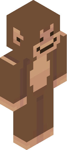 Minecraft skin tagged monkey rank #3