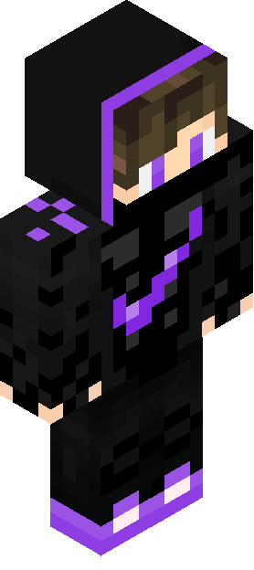 Minecraft skin tagged purpleblack rank #8