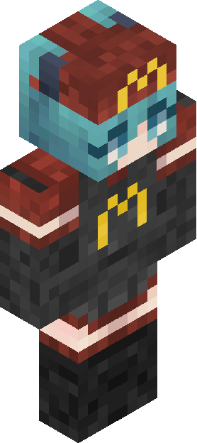 Minecraft skin tagged blue rank #27
