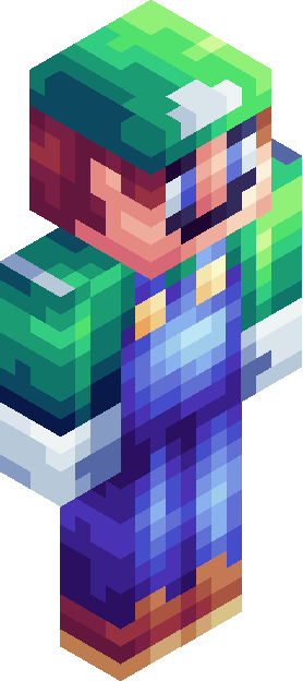 Minecraft skin tagged luigi rank #5