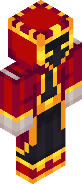 Minecraft skin tagged flame rank #11