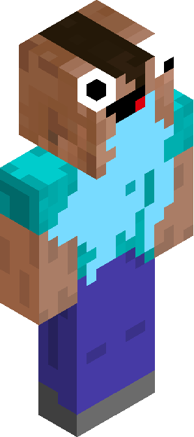 Minecraft skin tagged nerd rank #1