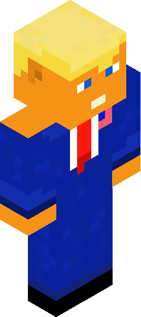 Minecraft skin tagged president rank #13