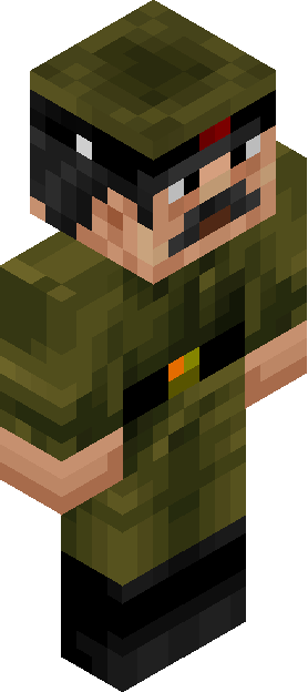 Minecraft skin tagged combat rank #44