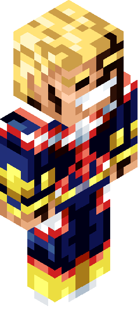 Minecraft skin tagged hero rank #6