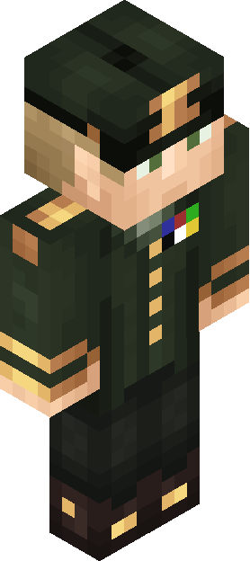 Minecraft skin tagged army rank #16