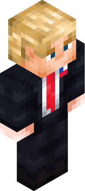Minecraft skin tagged president rank #7