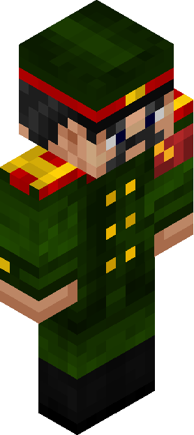Minecraft skin tagged officer rank #16