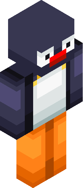 Minecraft skin tagged penguin rank #48