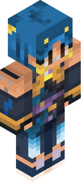 Minecraft skin tagged mage rank #43