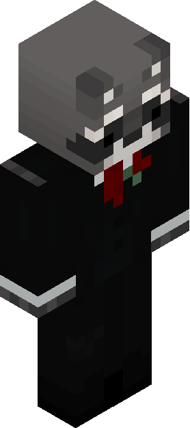 Minecraft skin tagged skull rank #48